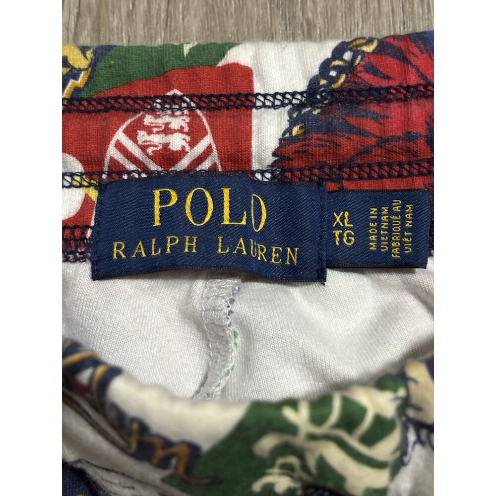 Polo Ralph Lauren Collegiate Logo Shorts Mens Size XL - Picture 3 of 4